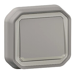 Avis bouton poussoir - no - lumineux - gris - encastré - legrand plexo 069832l