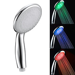 Wewoo Pommeau de douche SDS-A24 15 LED ABS Capteur de température RGB Pomme de douche, Taille: 26 x 11 x 3.8cm, Interface: 20mm