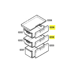 Bosch FACADE DE TIROIR INTERMEDIAIRE/SUP 0206