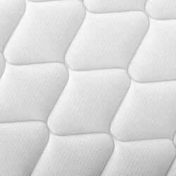 FARMARELAX Matelas, Anatomique, 140 x 190 cm, Hauteur 19 cm, Rembourrage Fibre Hypoallergénique, Hygiénique, Confortable, Expédié Sous Vide Enroulé, 100% Made in Italy, Top soft pas cher