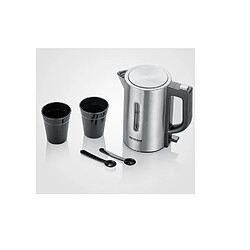 Bouilloire électrique 0.5l 1100w inox/noir - 3647 - SEVERIN