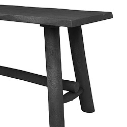 Avis Rendez Vous Deco Banc noir Toxis 110 cm