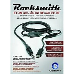 Ubi Soft Câble Rocksmith de 3,429 m pour connecter la guitare à la TV