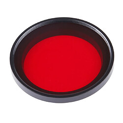 Wewoo Filtre lentille de couleur rouge plongée 32mm pour le boîtier de de téléphone