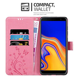 Avis Cadorabo Coque Samsung Galaxy J4 PLUS Etui en Rose