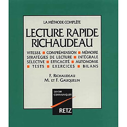 Lecture rapide Richaudeau : la méthode complète - Occasion