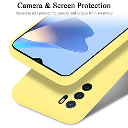 Cadorabo Coque Oppo A16s / A54s Etui en Jaune pas cher