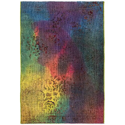 Vidal Tapis de laine 132x89 multicolore Vintage Royal 