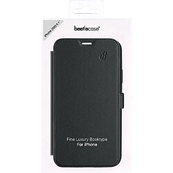 Acheter BEETLECASE Étui pour Apple iPhone 12/iPhone 12 Pro Folio Premium avec Porte-Cartes Noir