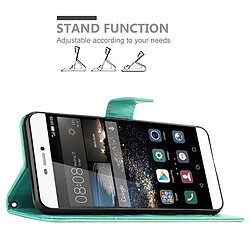 Acheter Cadorabo Coque Huawei P8 Etui en Turquoise