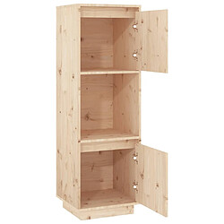 Avis vidaXL Buffet haut 38x35x117 cm Bois massif de pin