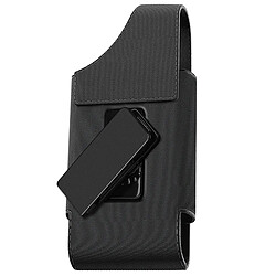 Crosscall Étui Ceinture Holster Original Clip Rotatif pour Smartphone Taille S Noir