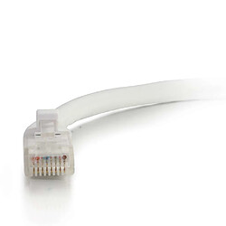 Avis Cables To Go C2G Câble de raccordement réseau Cat6 avec gaine non blindé (UTP) de 5 M - Blanc