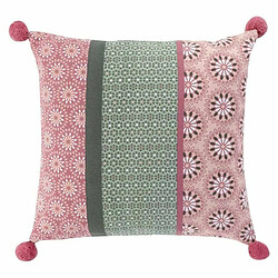 Paris Prix Housse de Coussin Déco Catalaya 40x40cm Rose