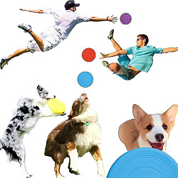 Acheter 6 Pack Silicone Dog Flying Disc Funny Dog Toy pour l'entraînement en plein air -ayane