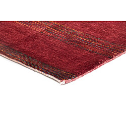 Avis Vidal Tapis de laine 208x153 rouge Juma