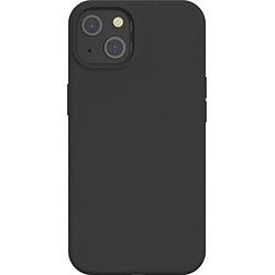 Coque iPhone 13 Silicone SoftTouch Noire Bigben