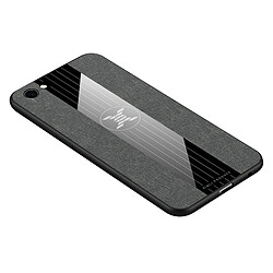 Avis Wewoo Coque Souple Étui de protection en TPU antichoc Texture pour tissu Vivo Y71 XINLI Gris