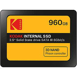 KODAK - Carte Internal SSD Power - 960GB - Noir