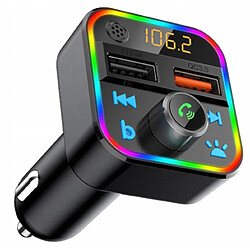 GUPBOO Transmetteur Bluetooth FM Chargeur USB QC rapide,JL242