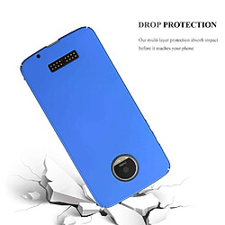 Acheter Cadorabo Coque Motorola MOTO Z Etui en Bleu