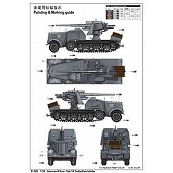 Acheter Trumpeter Maquette Véhicule German 8.8cm Flak 18 Selbstfahrlafette