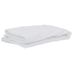 vidaXL Protège-matelas blanc 160x220 cm imperméable