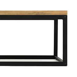 Avis Ds Meubles Table basse Preston Noir 80x80x38cm