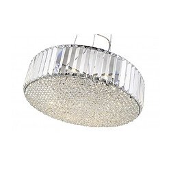 Luminaire Center Suspension en cristal POOLE 5 Lumières