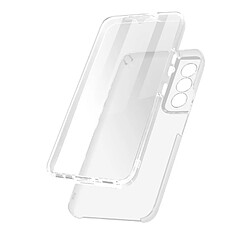 Avizar Coque Samsung S22 Plus Arrière Rigide Transparent et Avant Souple Transparent