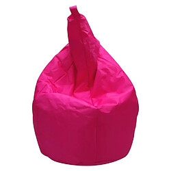 Alter Pouf de couleur unie, couleur fuchsia, Dimensions 80 x 120 x 80 cm