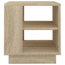 Acheter vidaXL Table basse chêne sonoma 40x40x43 cm bois d'ingénierie