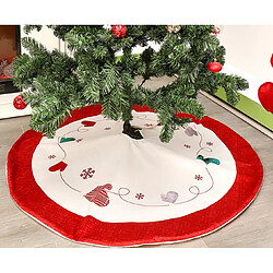 C198 120 cm Gant String Arbre De Noël Jupe De Noël Arbre De Noël Décoration De Décoration Tree Jupe Flanelette Tree Jupe