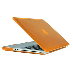 Wewoo Housse Étui Orange pour Macbook Pro 15,4 pouces de protection en cristal dur