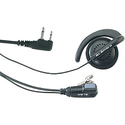 Avis Midland MA 24-L Kit Piéton Jack Microphone Circum-Auriculaire Filaire Noir