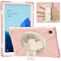 Coque en TPU avec béquille pivotante rose pour votre Samsung Galaxy Tab A7 10.4 (2020)