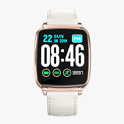 Wewoo Bracelet connecté Smartwatch M8 1,3 pouces IPS avec écran couleur IP67 imperméableétape par étapecomptage des rappels / rappel appels / surveillance de la fréquence cardiaque / du sommeil or