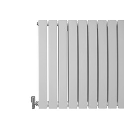 Acheter Monstershop Radiateur Plat Blanc Brillant 60 cm x 119 cm