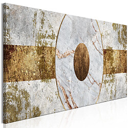 Decoshop26 Tableau toile de décoration murale impression premium en 1 partie sur châssis en bois motif Magic Eye 150x50 cm 11_0013575