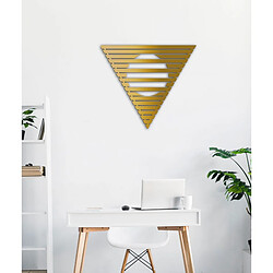 EPIKASA Décoration Murale en Métal Triangles 8