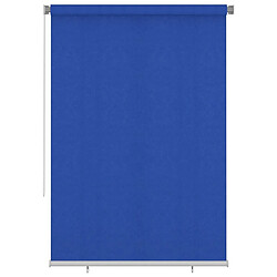 vidaXL Store roulant d'extérieur 160x230 cm Bleu PEHD