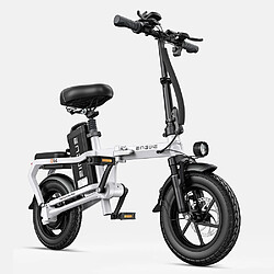 Vélo Électrique ENGWE O14 15.6AH - 250W 748.8WH Autonomie 71KM Freins à Disque - Blanc