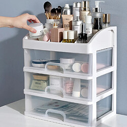 Universal Organisateur de maquillage Tiroir de maquillage Tiroir de bureau transparent Commode Boîte de cosmétique Produits de soins de la peau Accessoires Cosmétiques