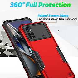 Coque en TPU anti-chocs, blanc pour votre Xiaomi Poco X4 Pro 5G