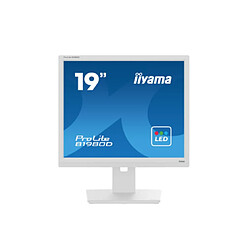 iiyama ProLite B1980D-W5 écran plat de PC 48,3 cm (19") 1280 x 1024 pixels SXGA LCD Blanc