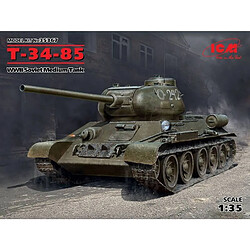 Icm Maquette Char ?-34-85 Wwii Soviet Medium Tank