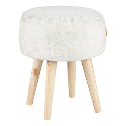 But Pouf H. 40 cm JACOB Blanc