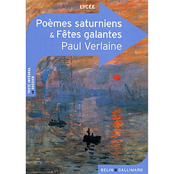 Poèmes saturniens & Fêtes galantes - Occasion