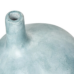 Acheter Beliani Vase décoratif BENTONG fait à la main Céramique 26 cm Bleu clair