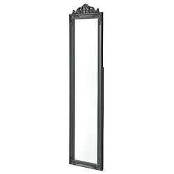 Avis Miroir sur Pied Arezzo Inclinable 160 x 40 cm Gris Foncé [en.casa]